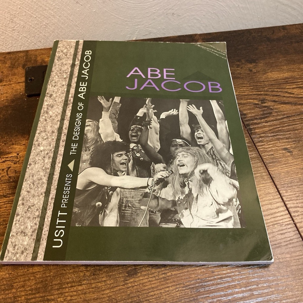 The Designs of Abe Jacob USITT Richard Thomas Book Broadway Sound Musical Theatr